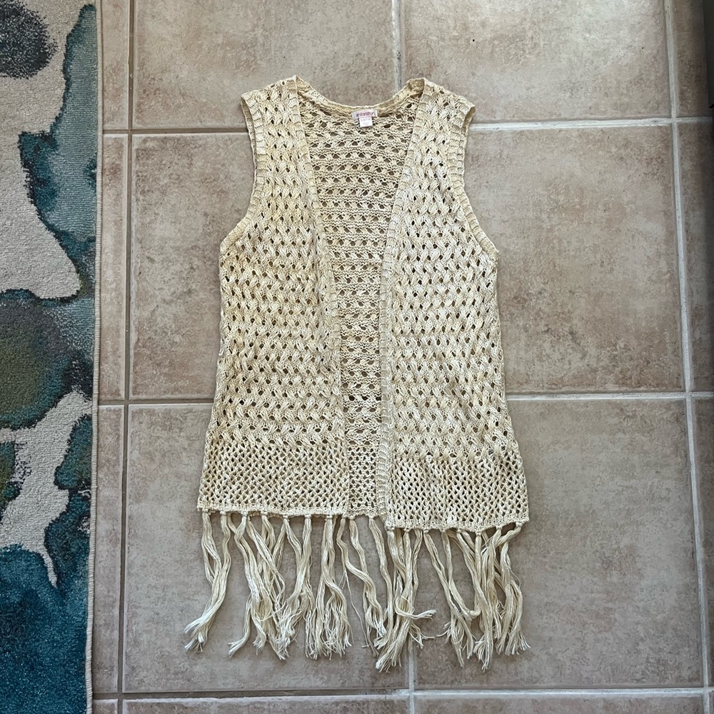 Crochet vest